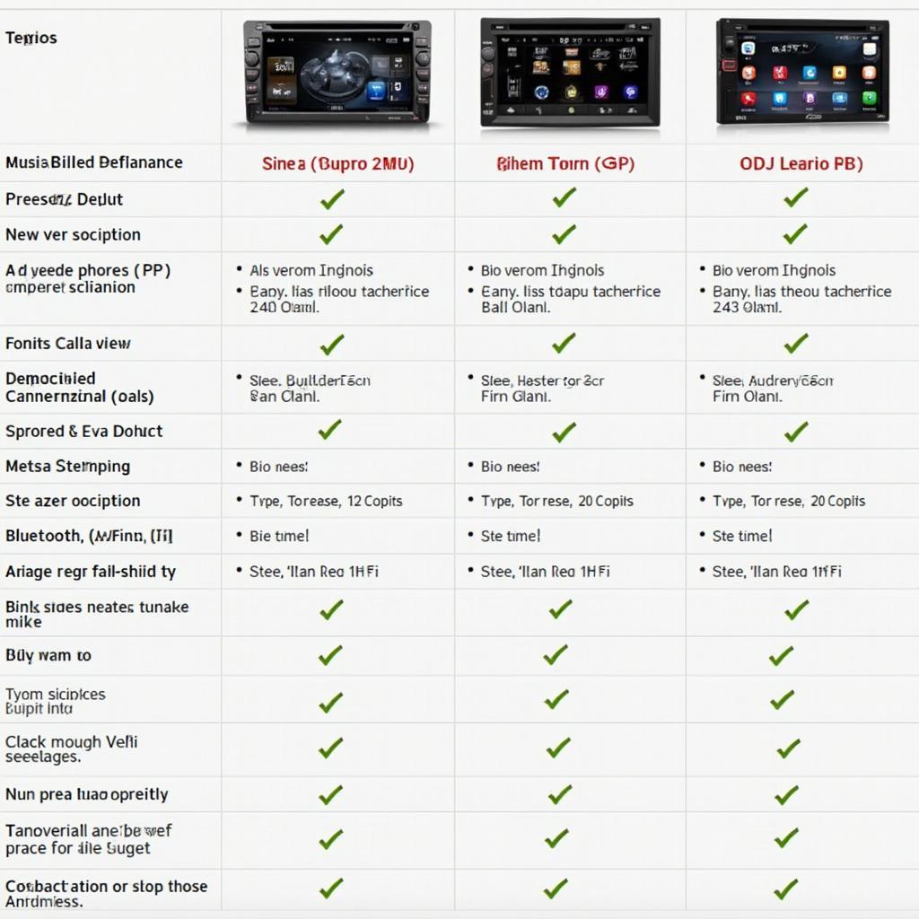 Comparison of OBD2 Stereo Features