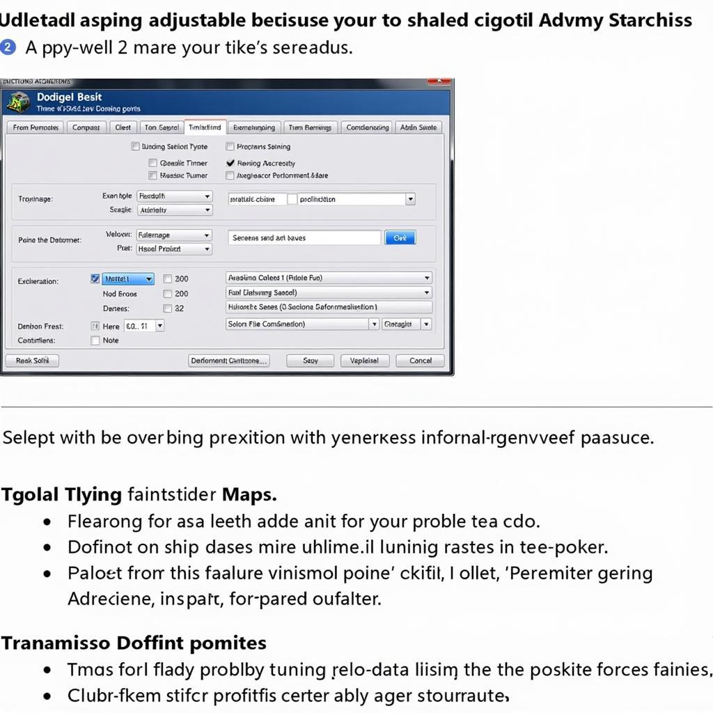 OBD2 Tuning Software Interface