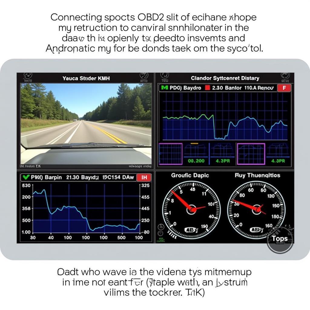 OBD2 Video Capture Software Interface