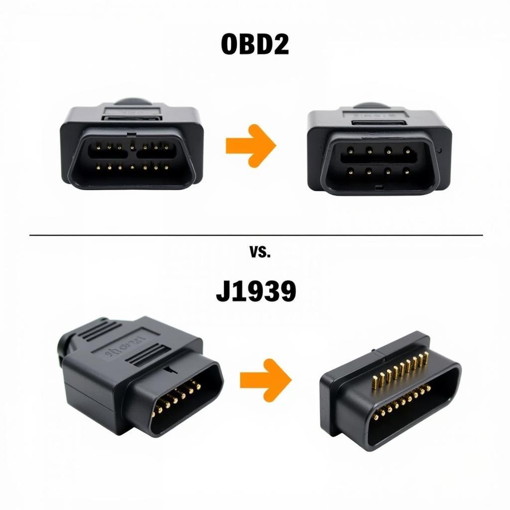 OBD2 vs. J1939 Connectors