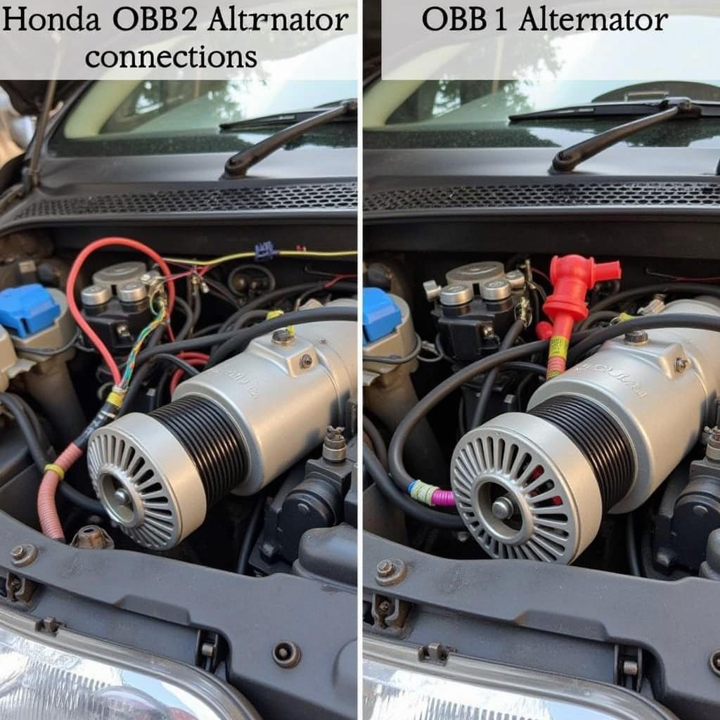 OBD2 vs. OBD1 Alternator Wiring Comparison