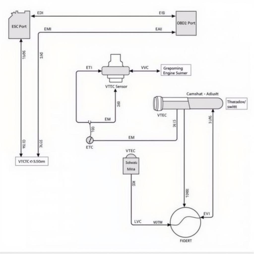 OBD2 VTEC Wiring Diagram Components