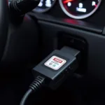 OHP ELMconfig Forscan Adapter Connected to a Car's OBD2 Port