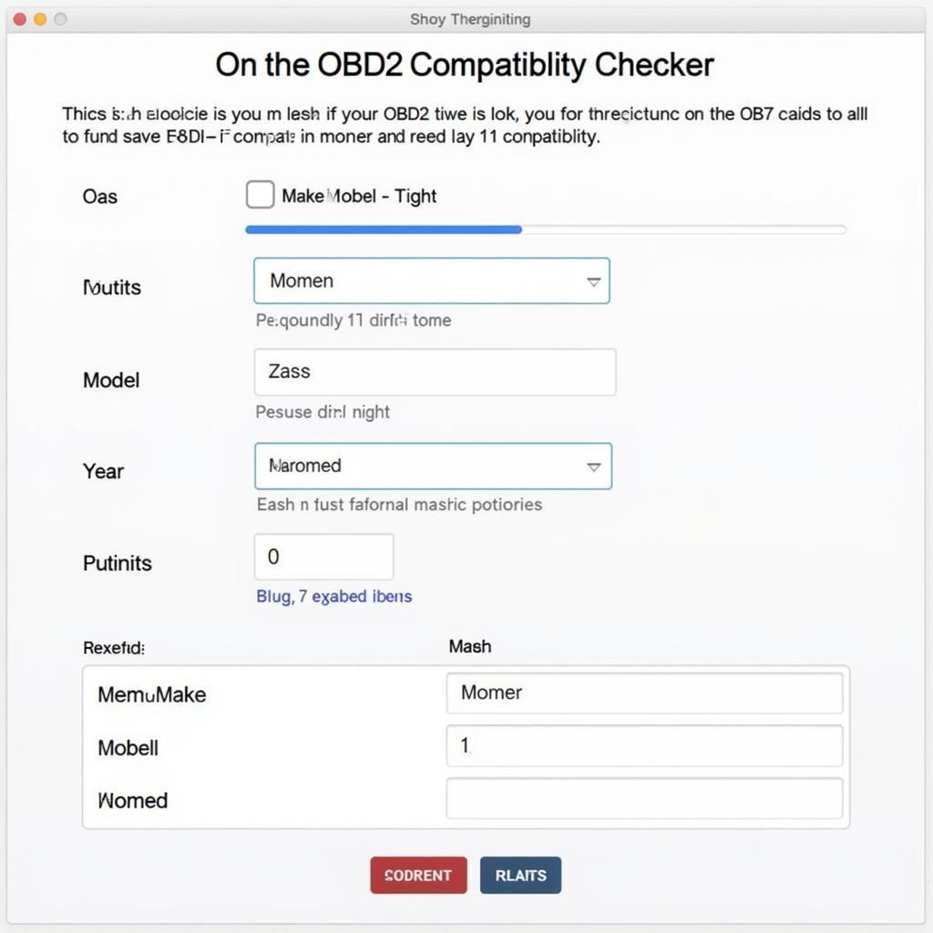 Online OBD2 Compatibility Checker