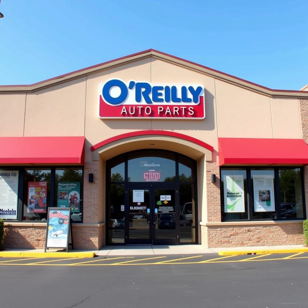 O'Reilly Auto Parts Storefront