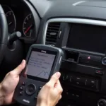 O'Reilly OBD2 Scanner in Action