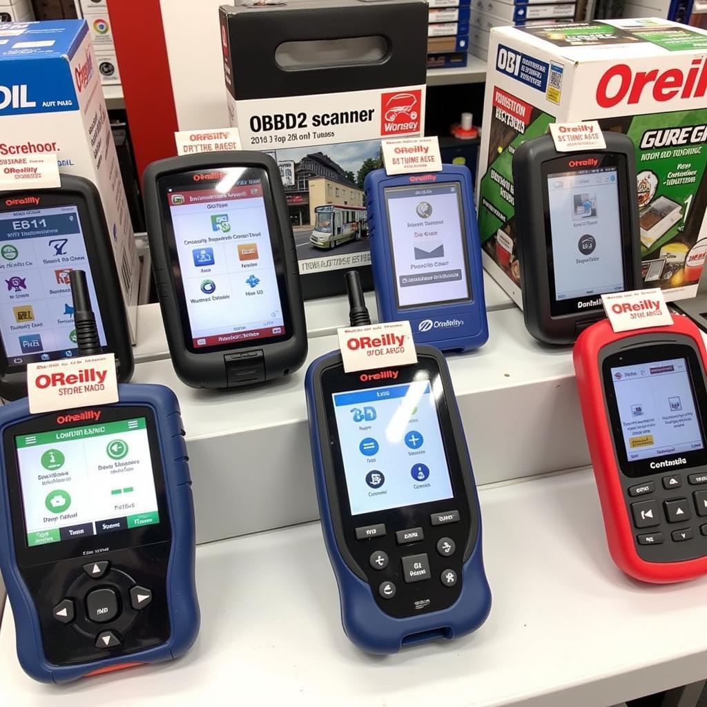 O'Reilly OBD2 Scanner Selection