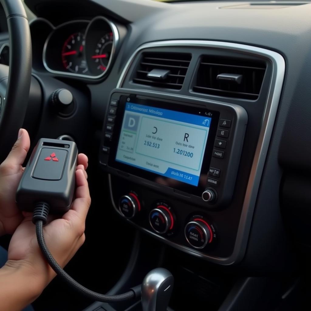 Using an OBD2 Scanner on a Mitsubishi Outlander