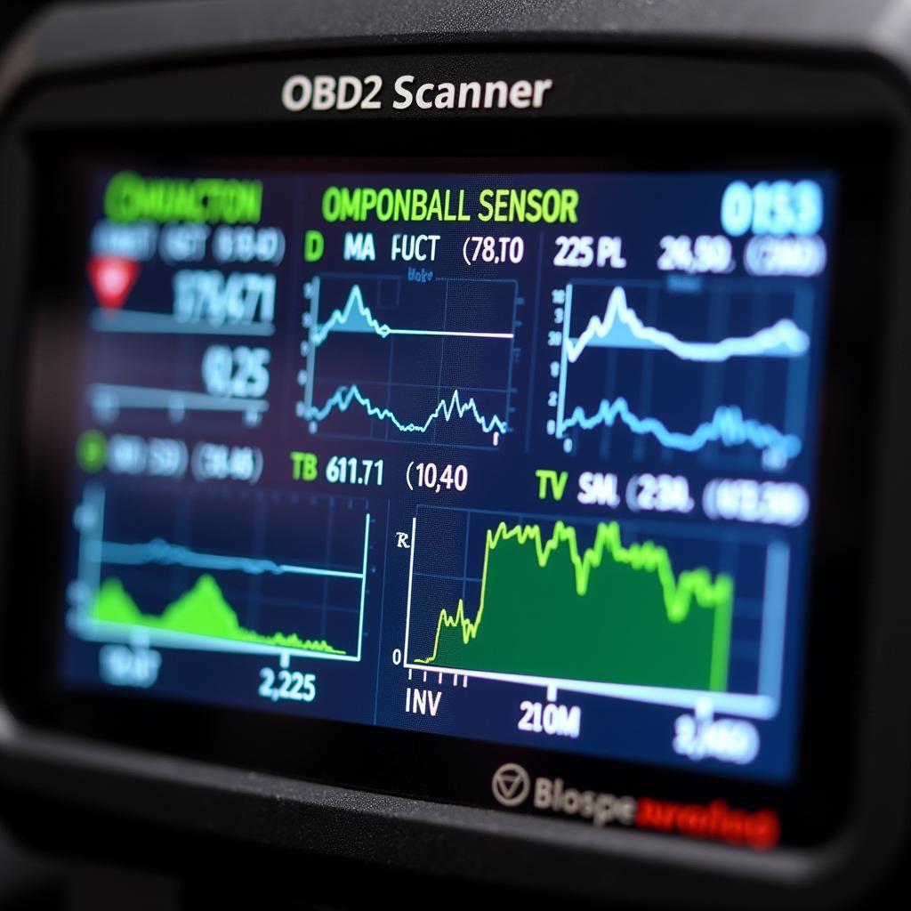 Oxygen Sensor Data on OBD2 Scanner