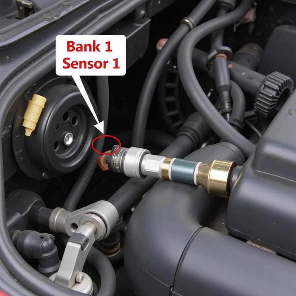 oxygen sensor location in car engine