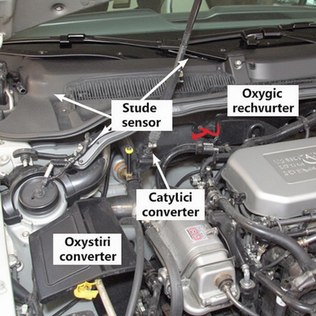 Oxygen Sensor Location Bank 1