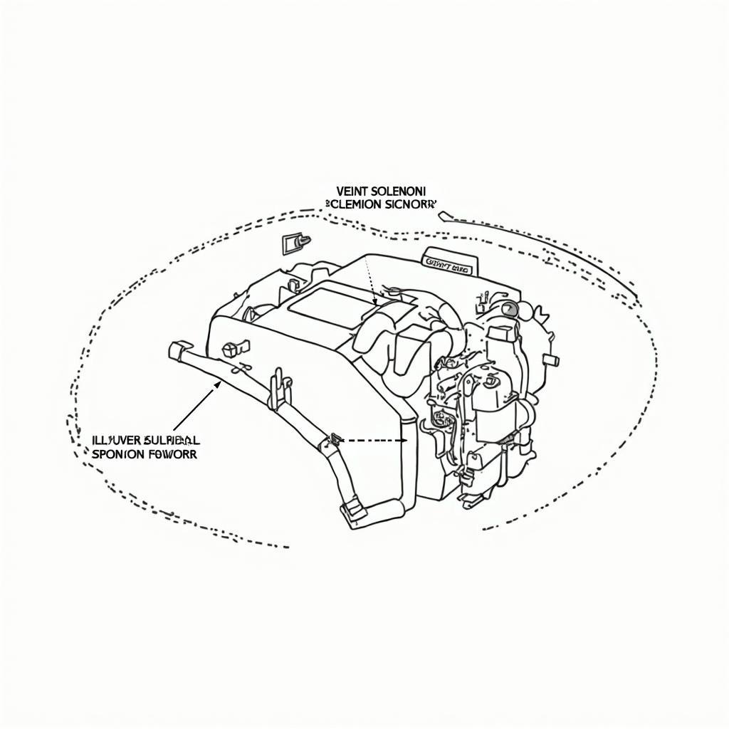 EVAP System Diagram for GMC Vehicles