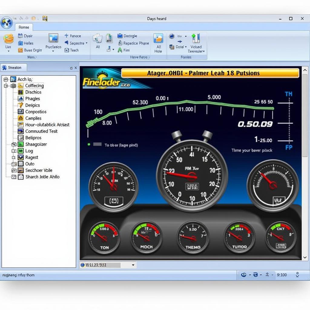 Palmer OBD2 Software Interface