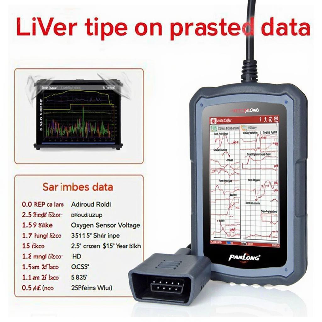 Panlong OBD2 Live Data Streaming