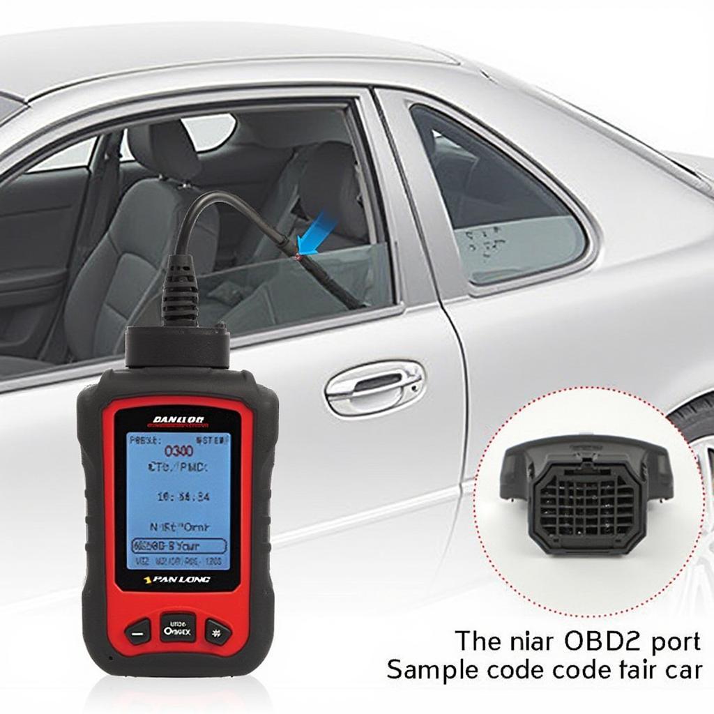 Panlong OBD2 Trouble Codes Example