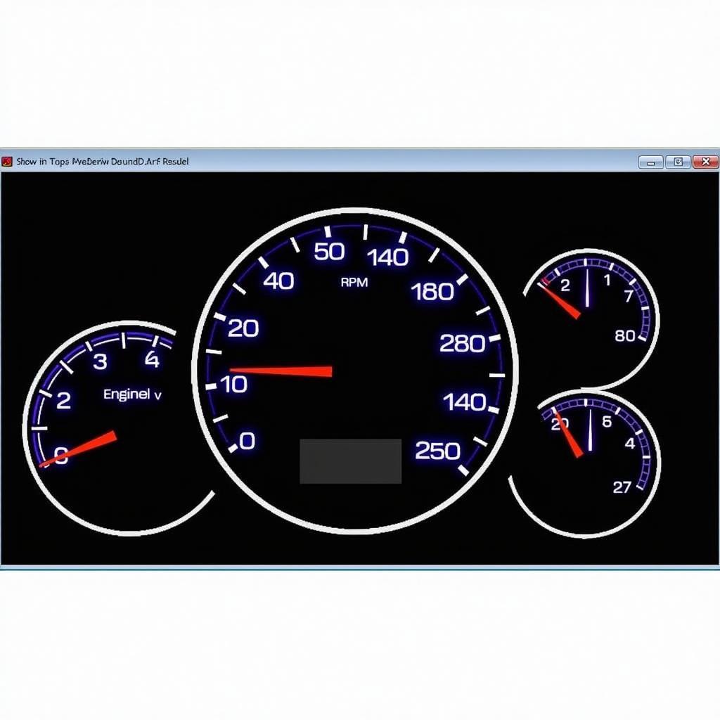 PC-Based OBD2 Software Dashboard