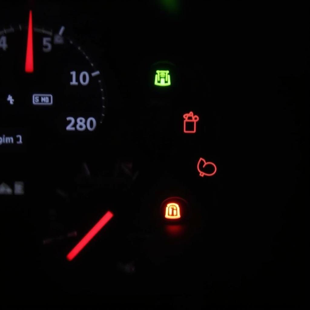 Peugeot 407 Dashboard Warning Lights