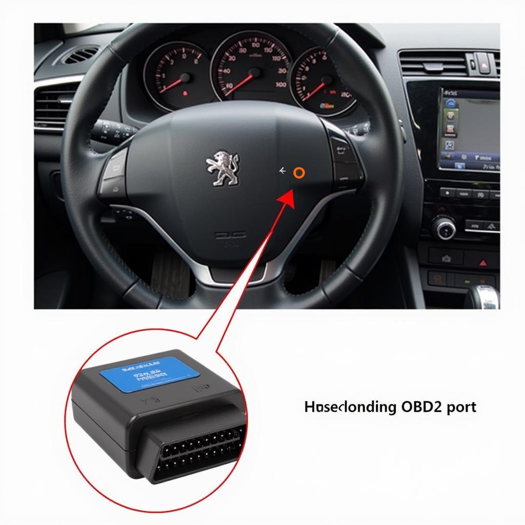 Peugeot OBD2 Port Location