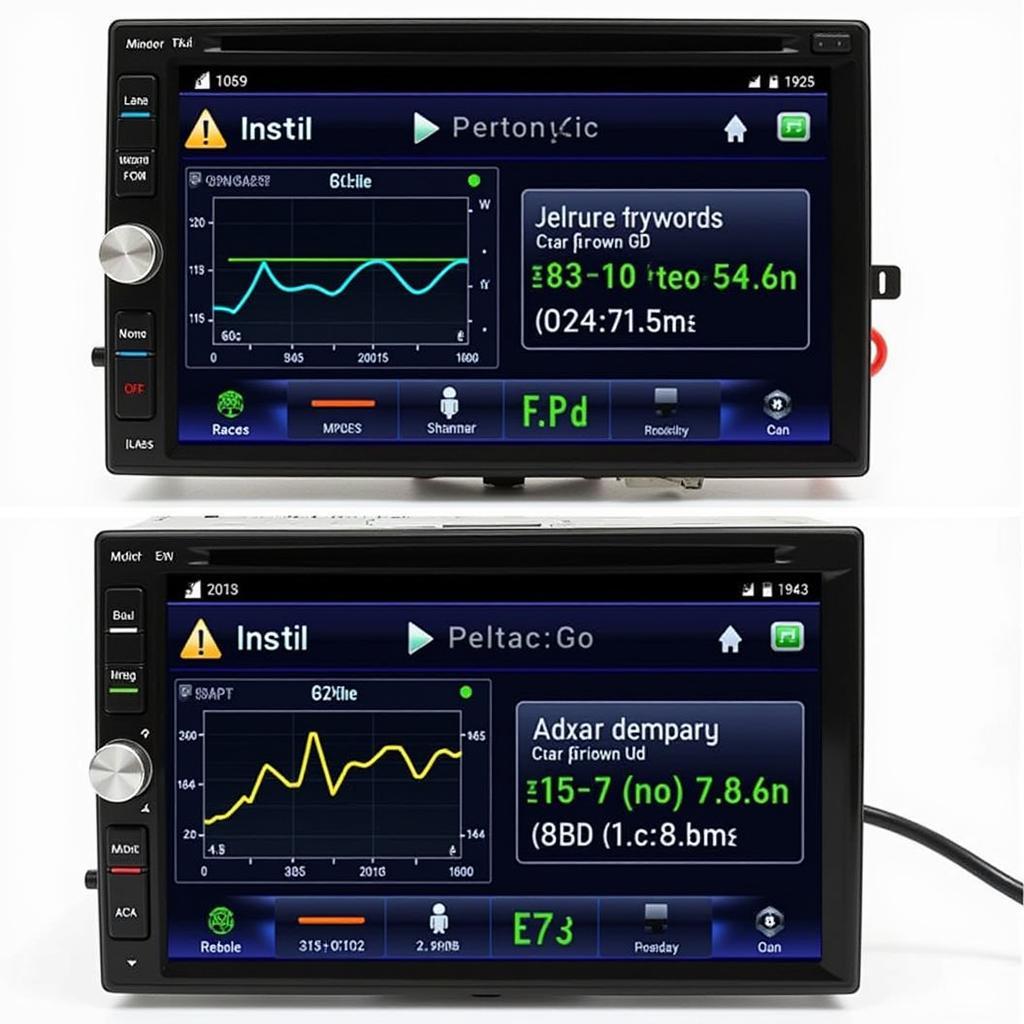 Phoenix Android Radio OBD2 App Interface