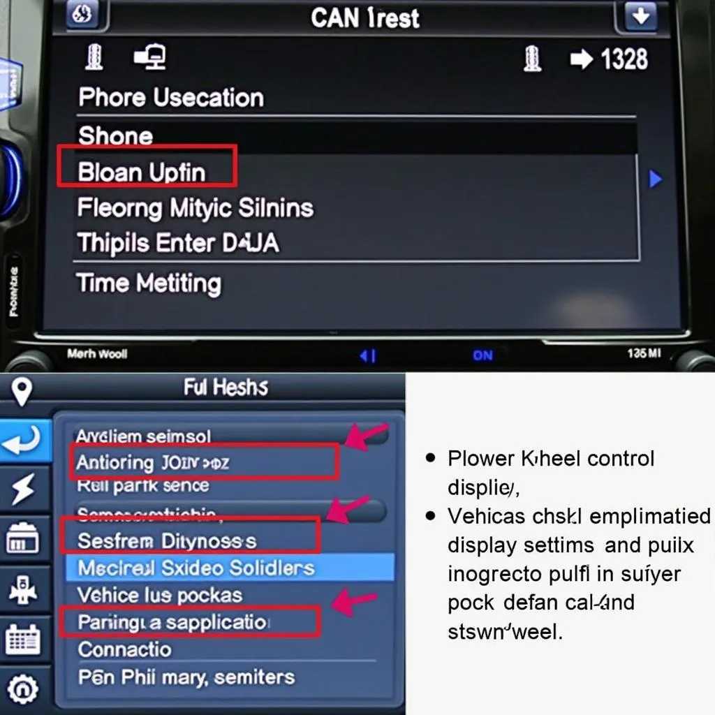 Pioneer Car Stereo Settings Menu