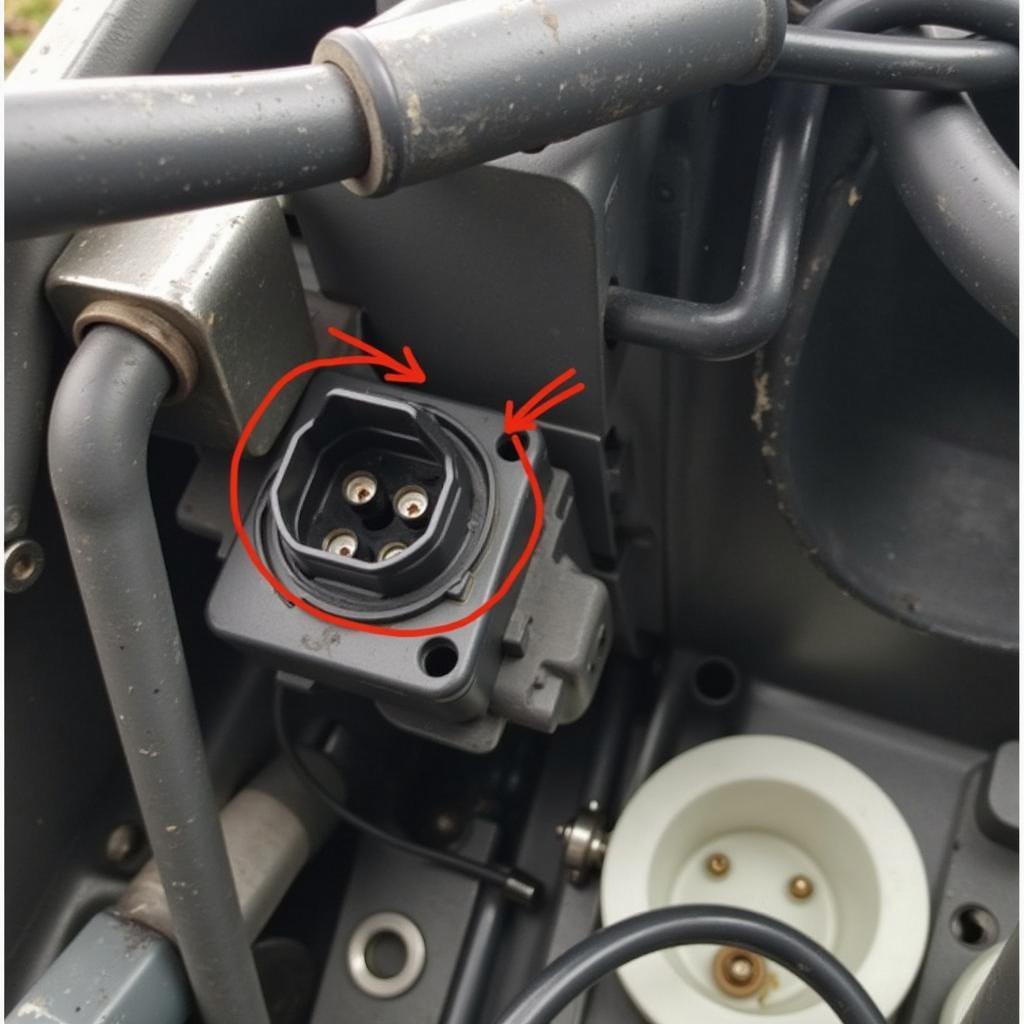 Polaris OBD2 Connector Location