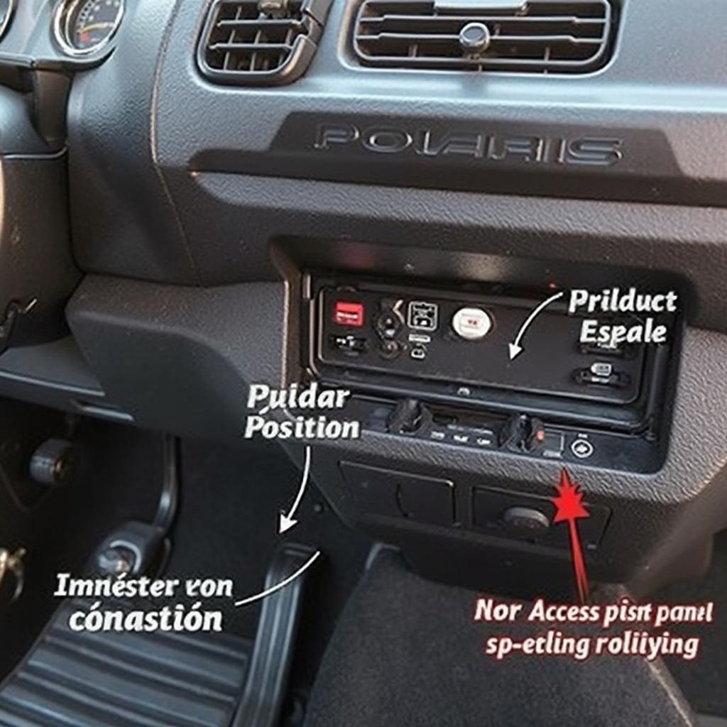 Polaris Ranger OBD2 Port Location Under Dash