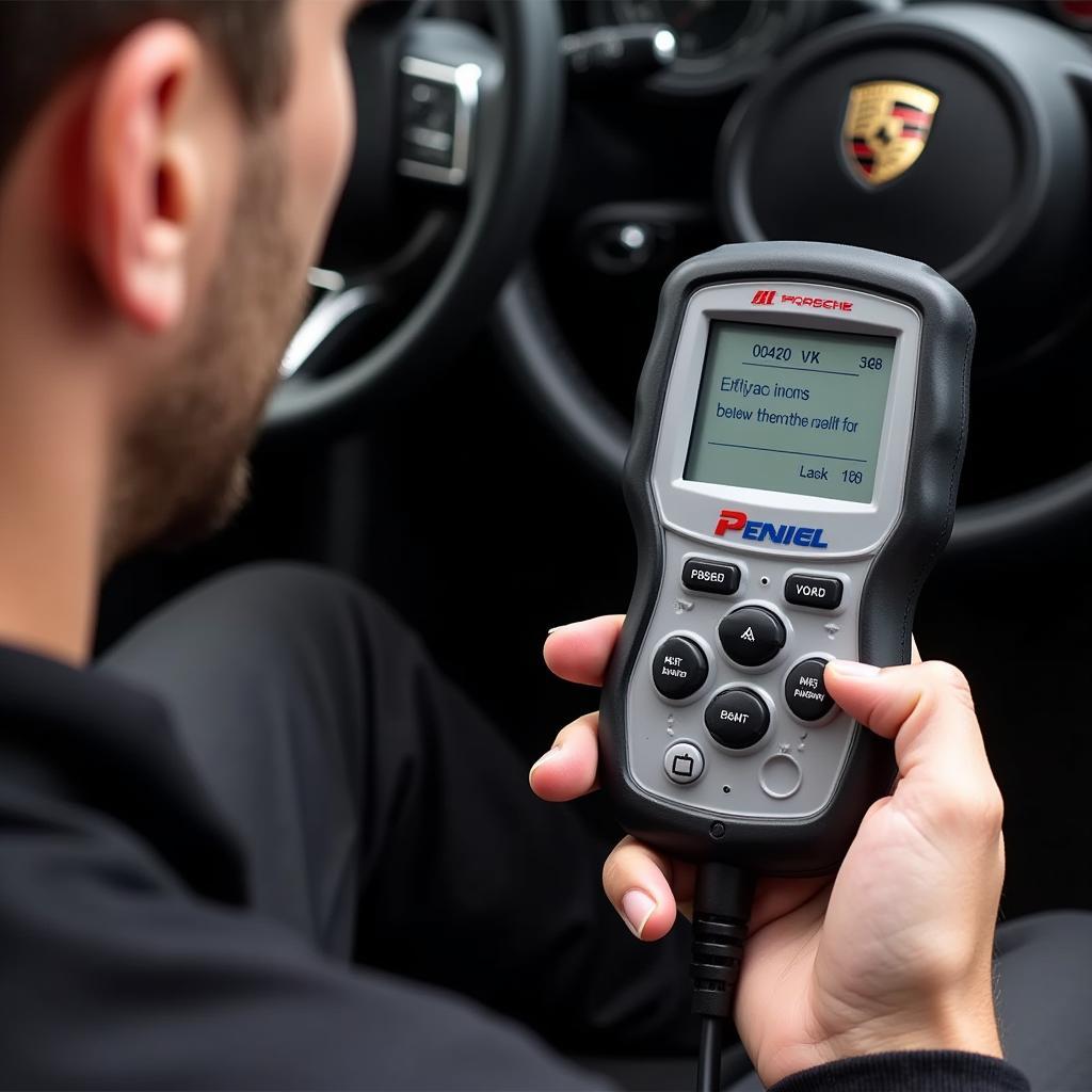 Reading Porsche OBD2 Codes with a Code Reader