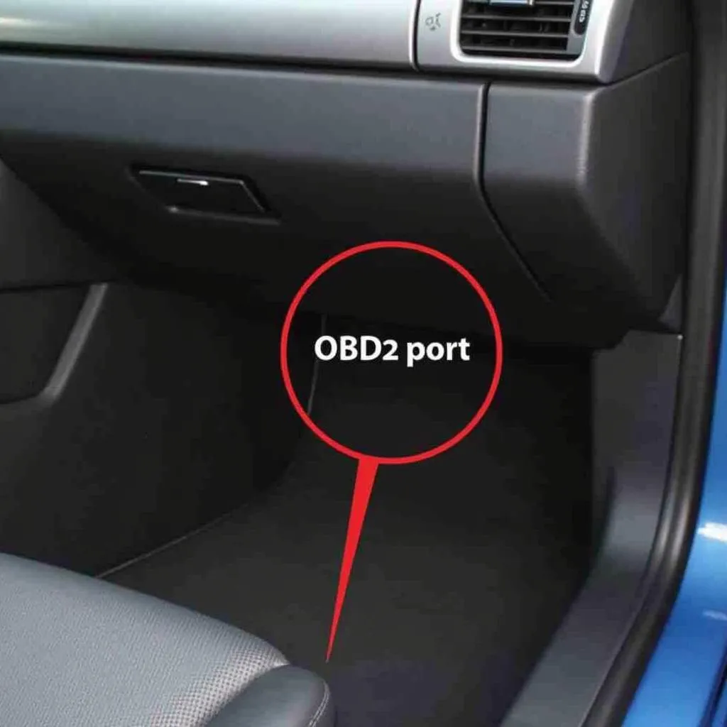 Porsche OBD2 Port Location