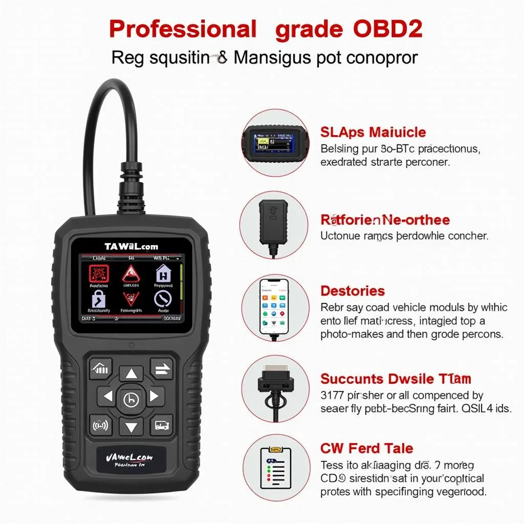 Professional-Grade OBD2 Scanner for Advanced Diagnostics and Repairs