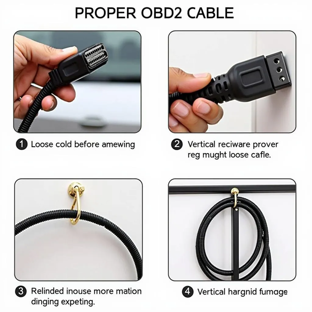 Proper OBD2 cable storage techniques