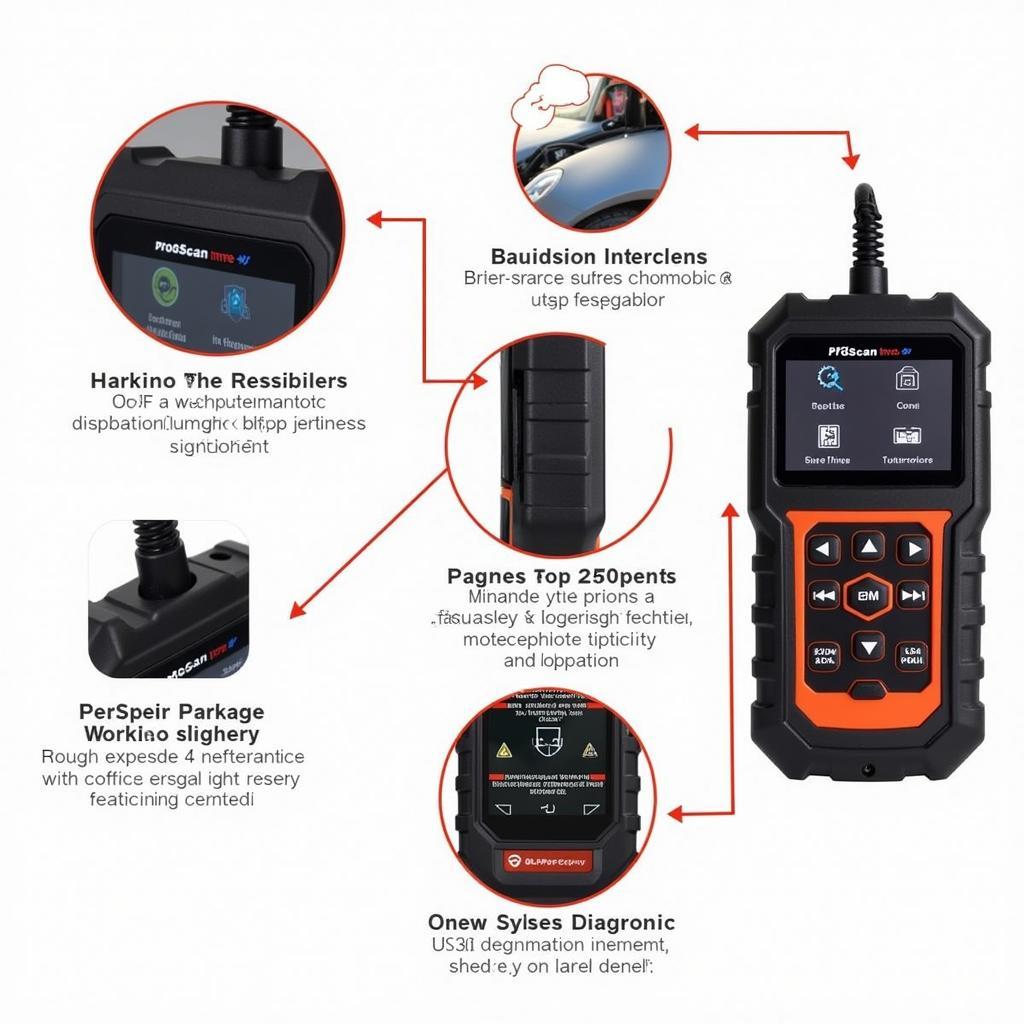 ProScan OBD2 Scanner Features