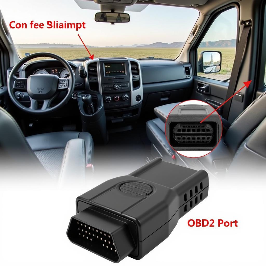 Ram ProMaster OBD2 Port Location