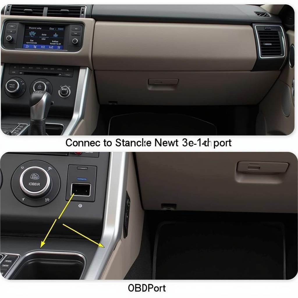 Range Rover OBD2 Port Location