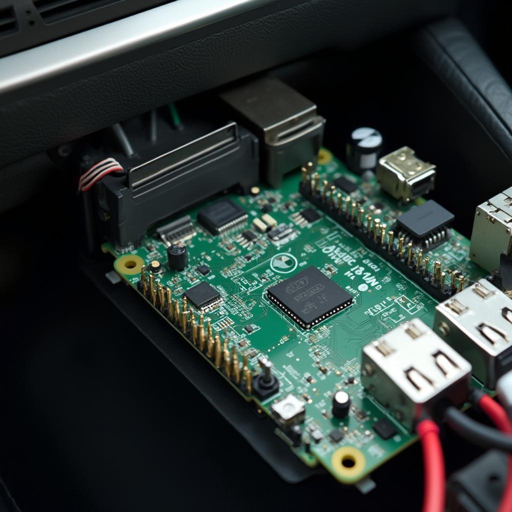 Raspberry Pi Connected to BMW OBD2 Port