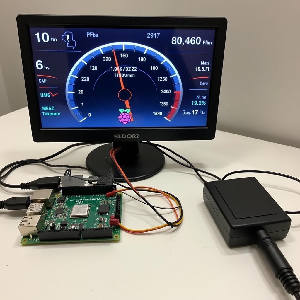 Raspberry Pi OBD2 Dashboard