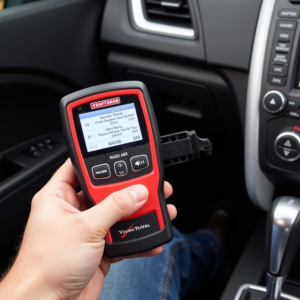 Reading ABS Codes with an OBD2 Scanner