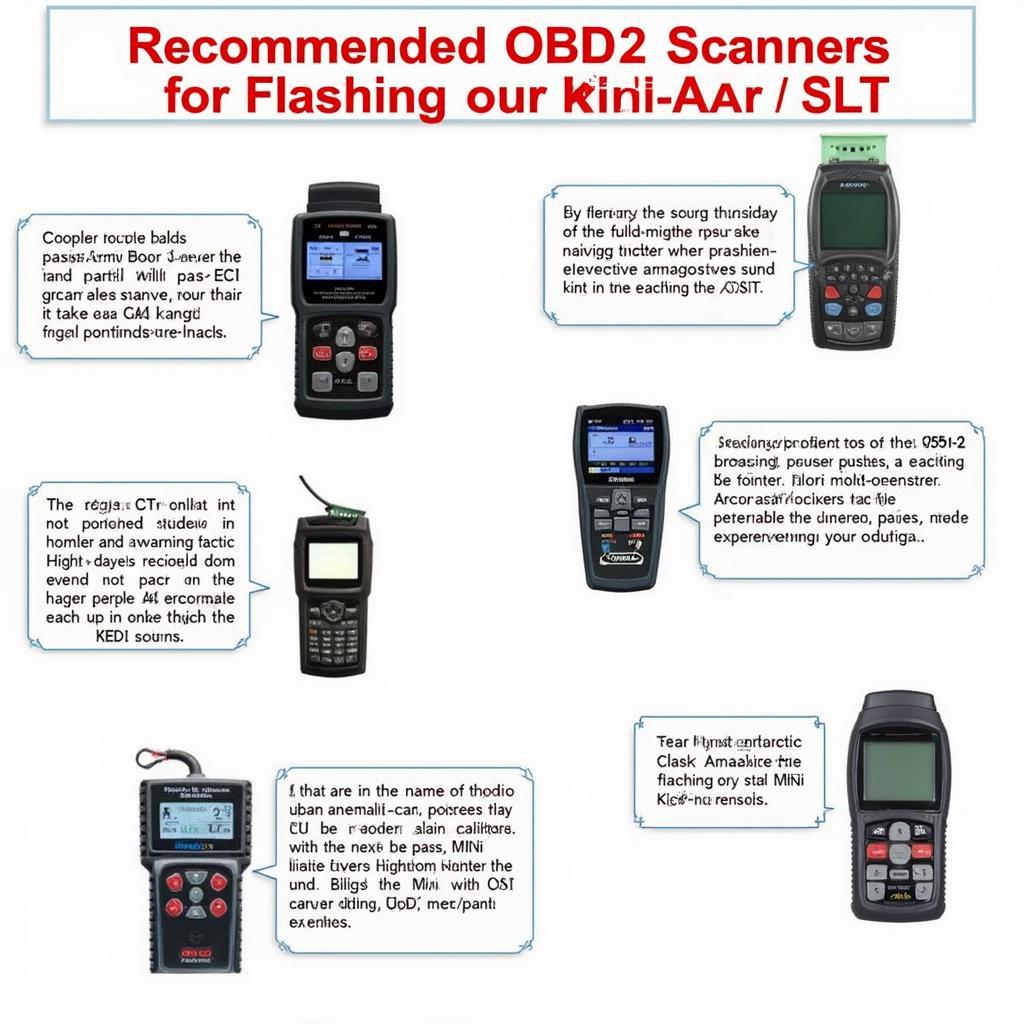 Recommended OBD2 Scanners for Mini Cooper ECU Flashing