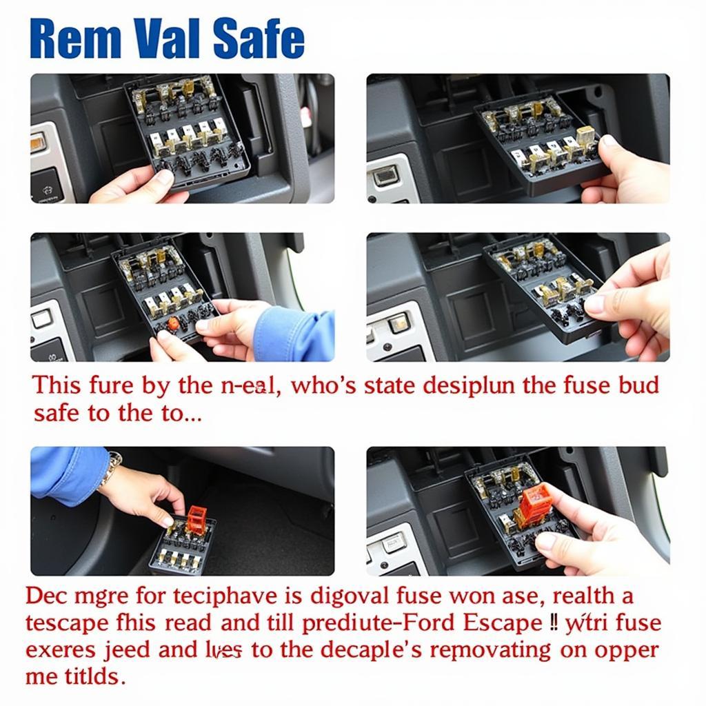 Replacing a Blown Fuse in a Ford Escape