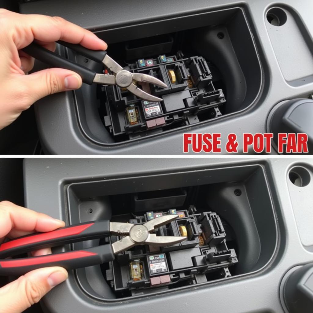 Replacing a Blown Fuse in a 2009 Saturn Aura