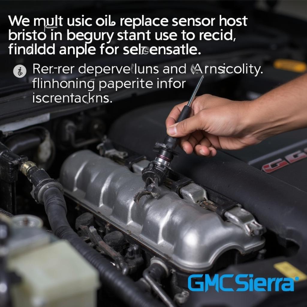 Replacing Oil Pressure Sensor on GMC Sierra