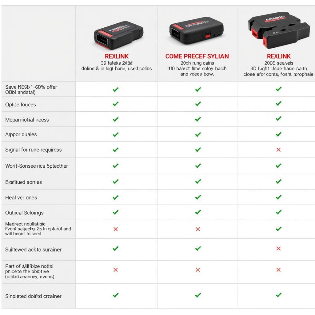 Comparing REXLINK OBD2 Scanners