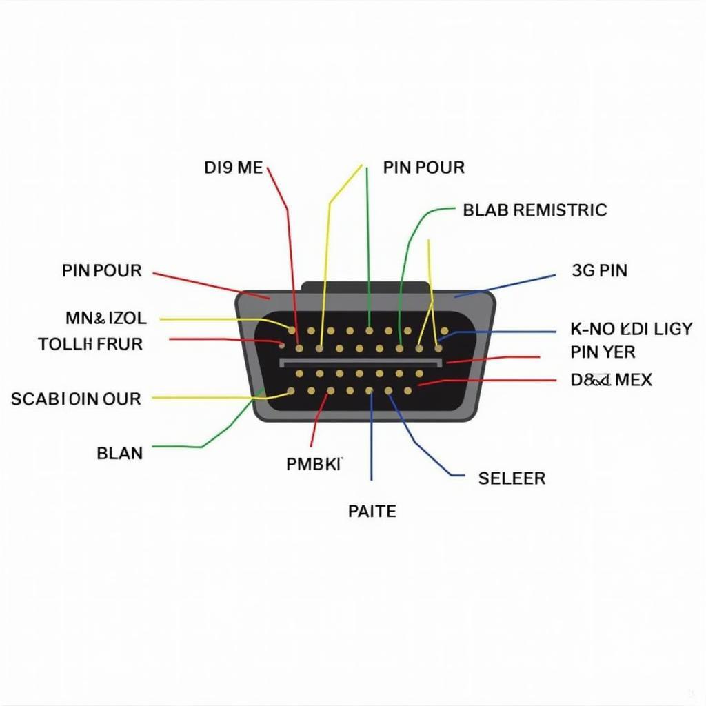 Saab 9-5 OBD2 Wiring Diagram Example