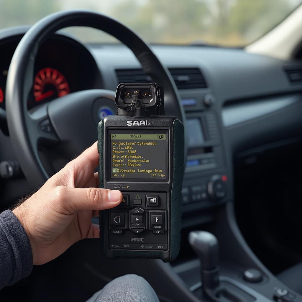 Using a Saab OBD2 Scanner