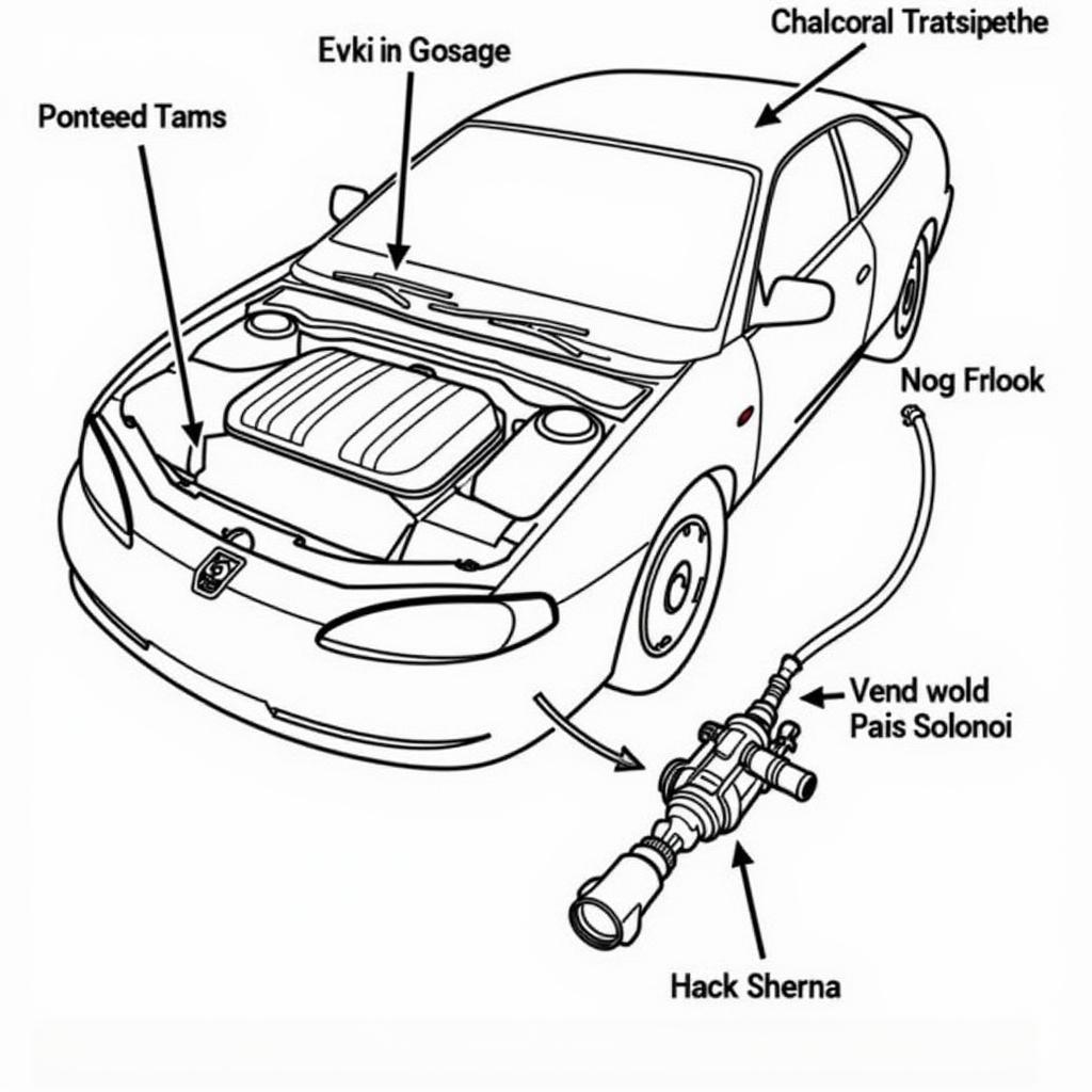 Saturn Aura EVAP System Components