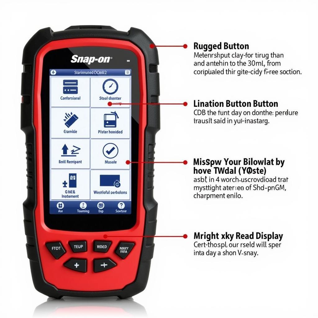 Snap-on OBD2 Scanner Features