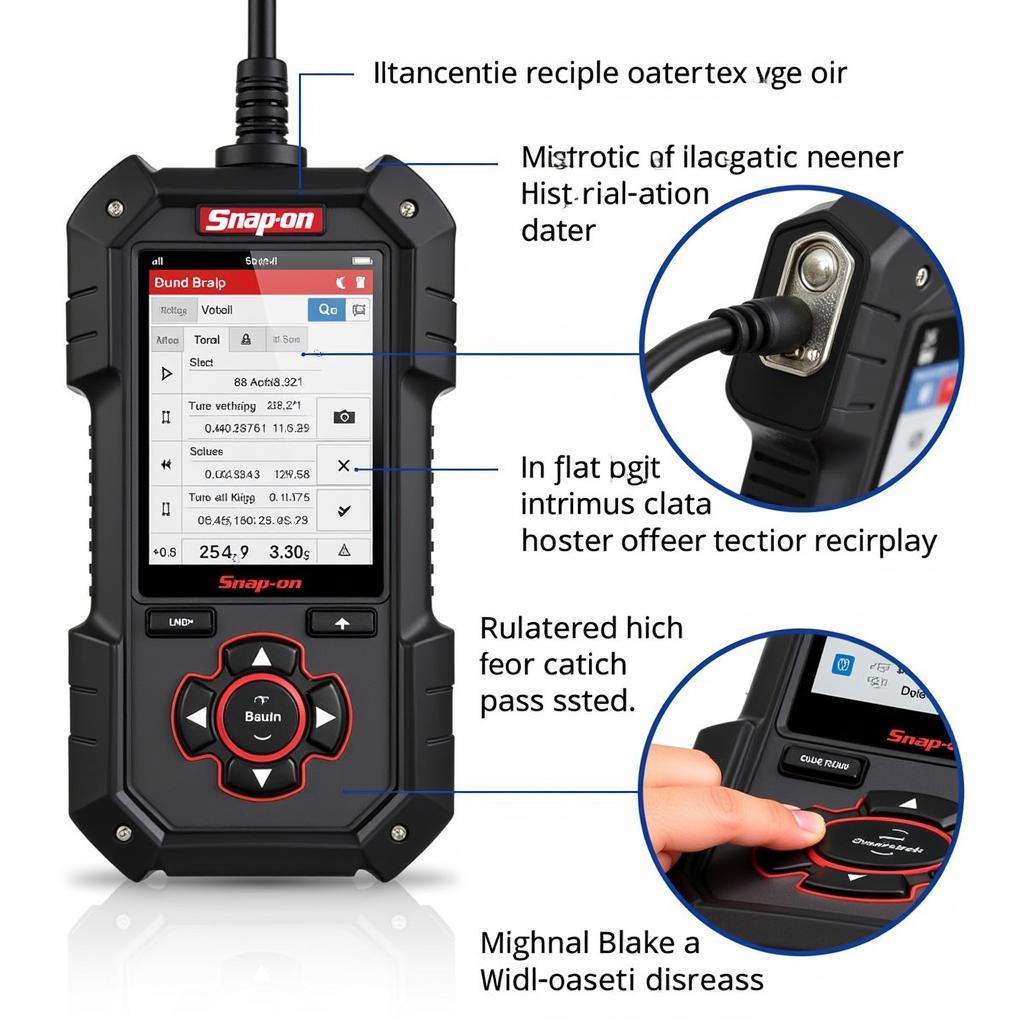 Snap-on OBD2 Tool Features