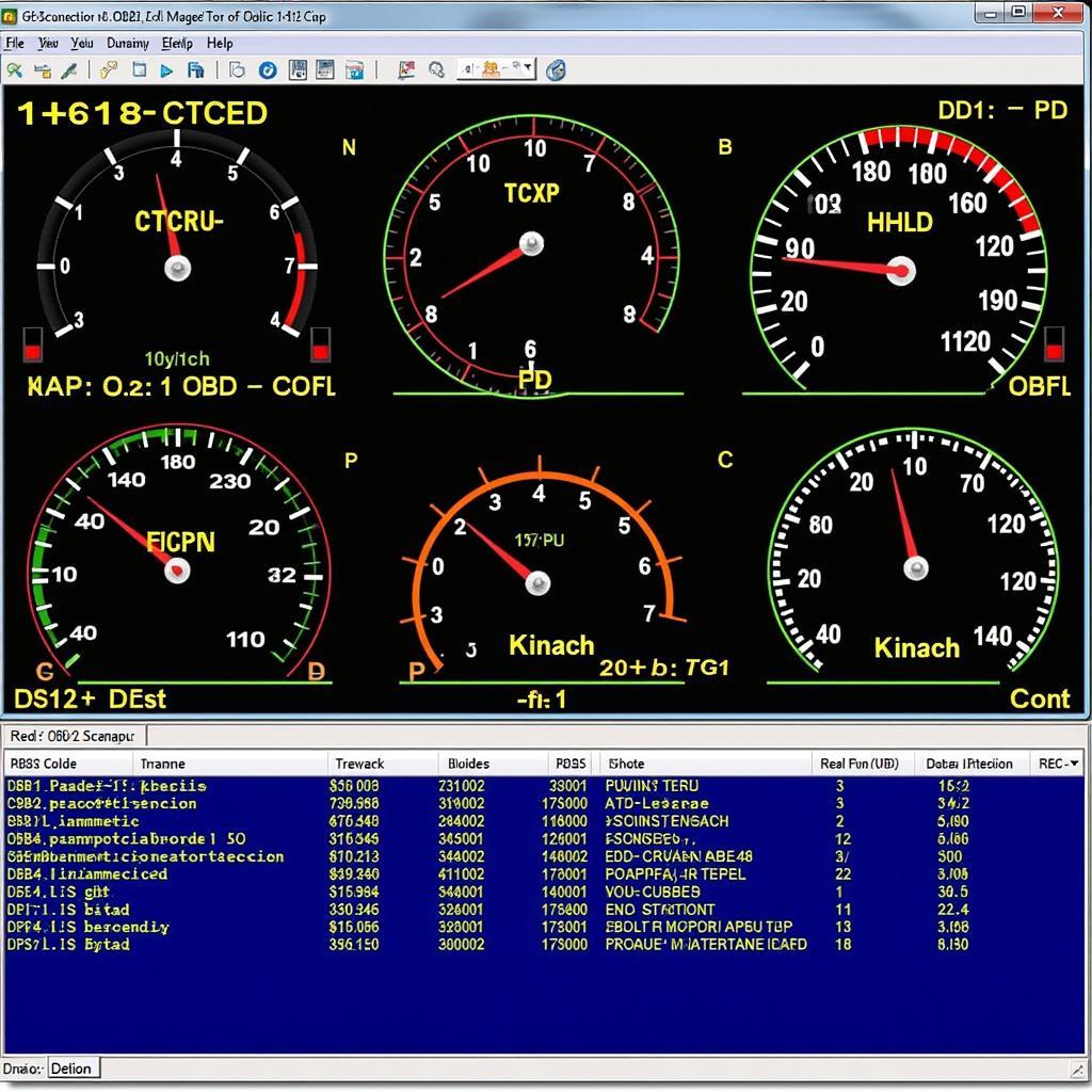 Software OBD2 Emulator Interface