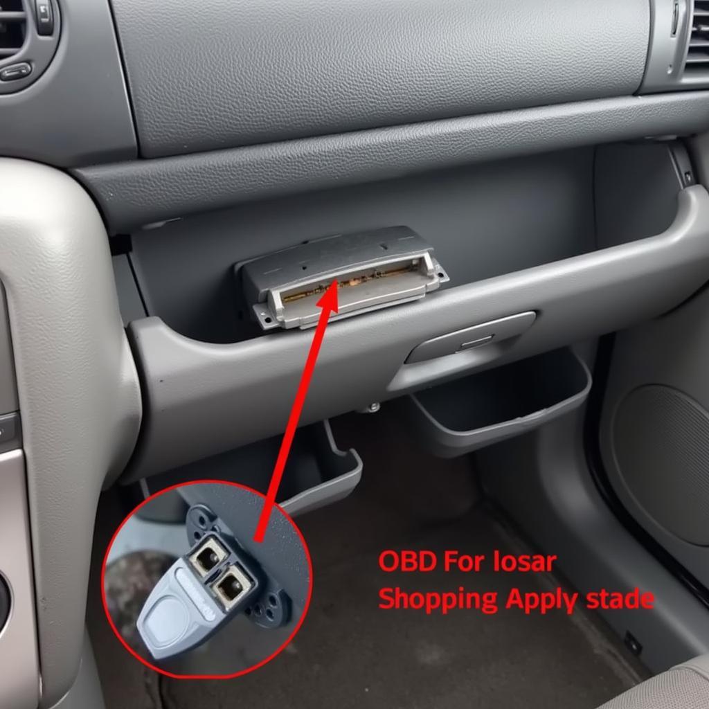 Subaru Forester OBD2 Port Location