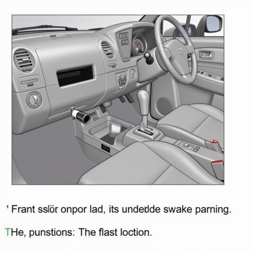 Suzuki OBD2 Port Location