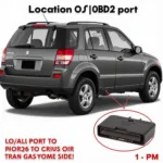 Suzuki SX4 OBD2 Port Location